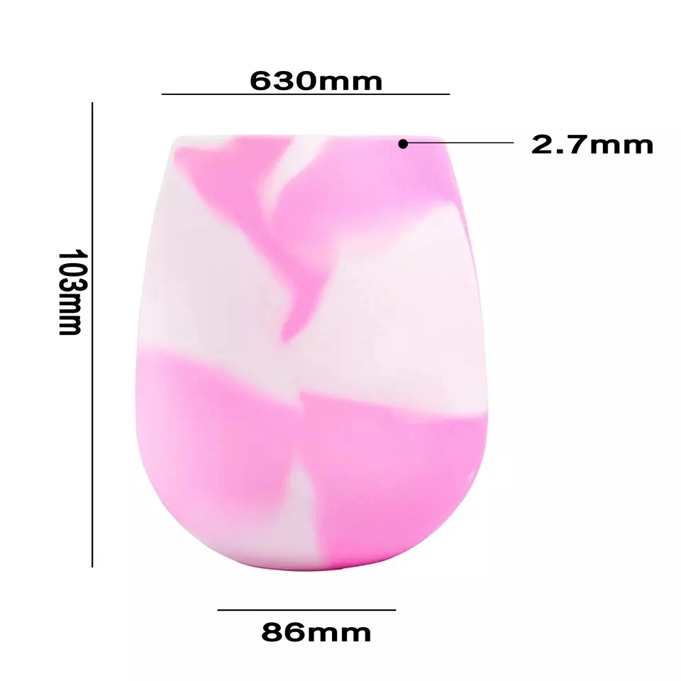 Colorful Silicone Wine Glasses 5