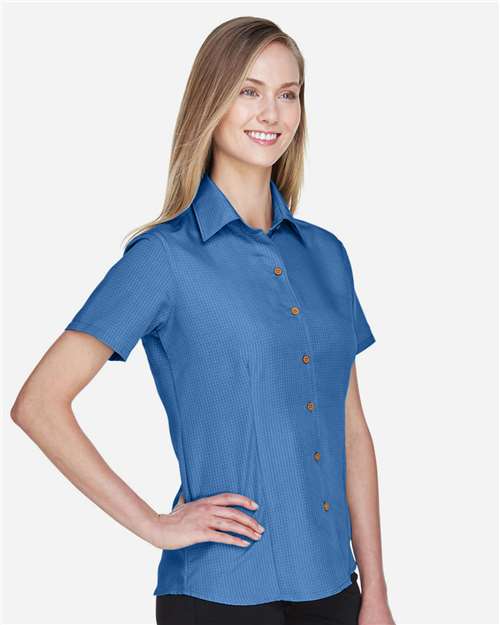 Women's Barbados Textured Camp Shirt - M560W 42