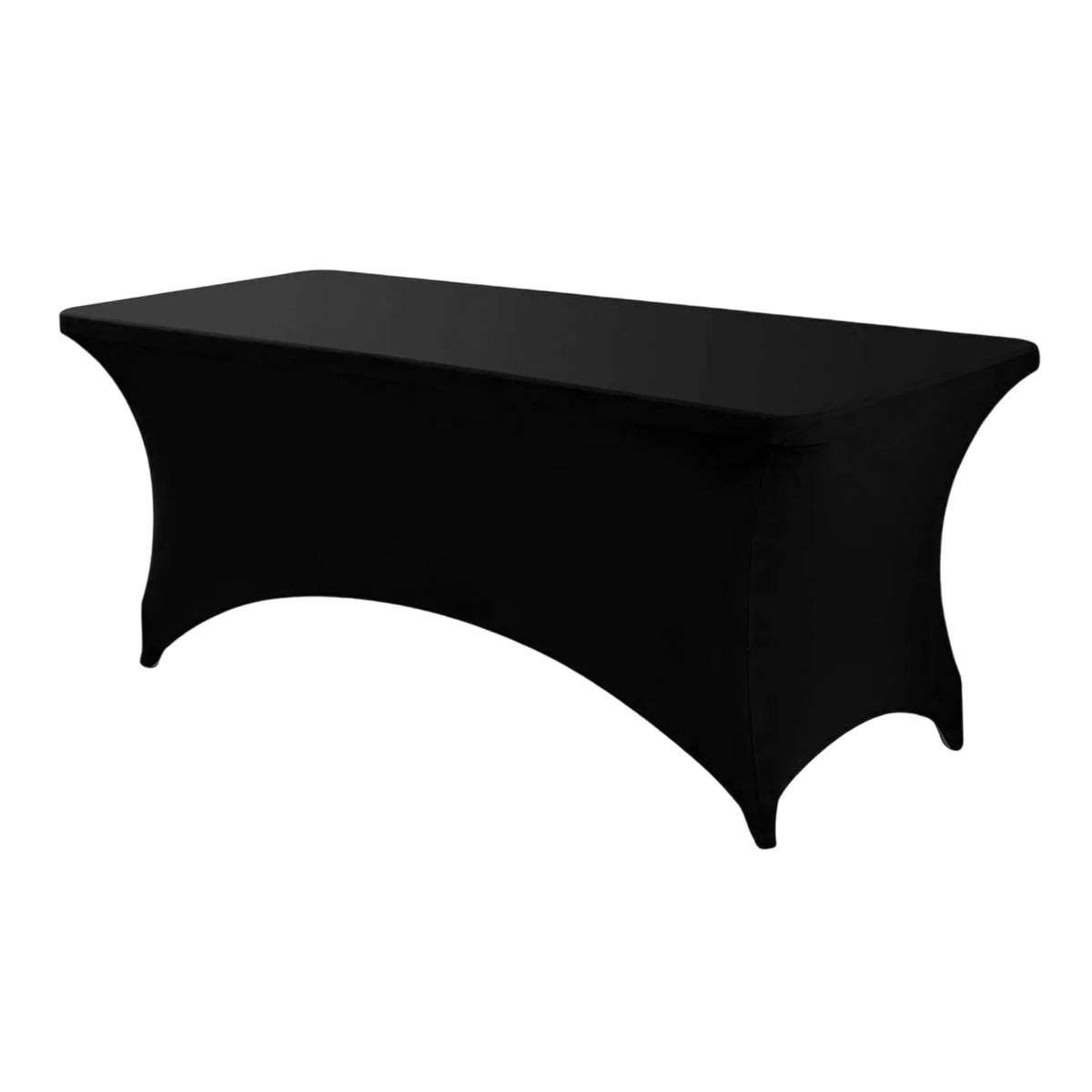 Fitted Polyester Tablecloth for Standard 6 Foot Tables 16