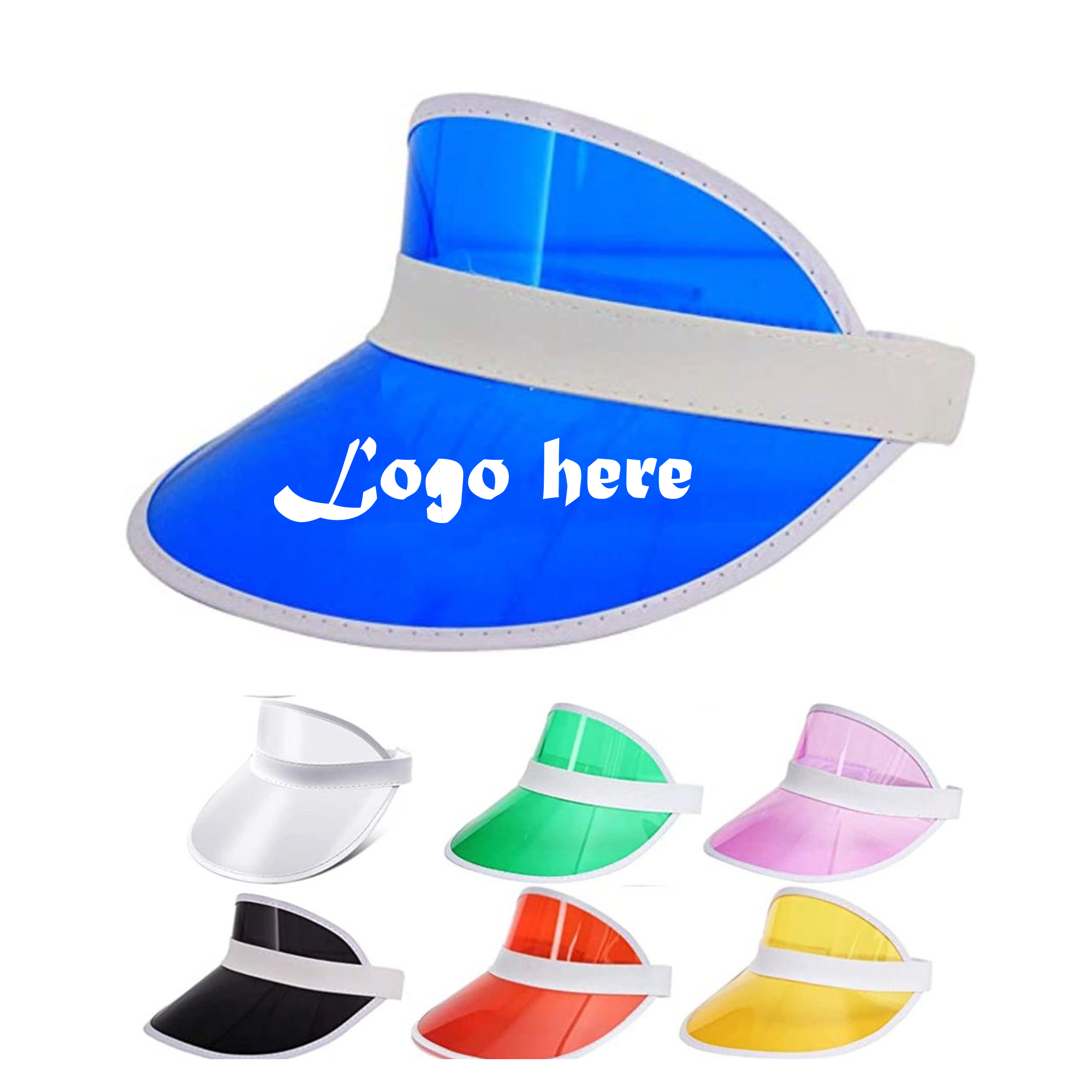 Clear UV Protection Sun Visor MOQ 100 2