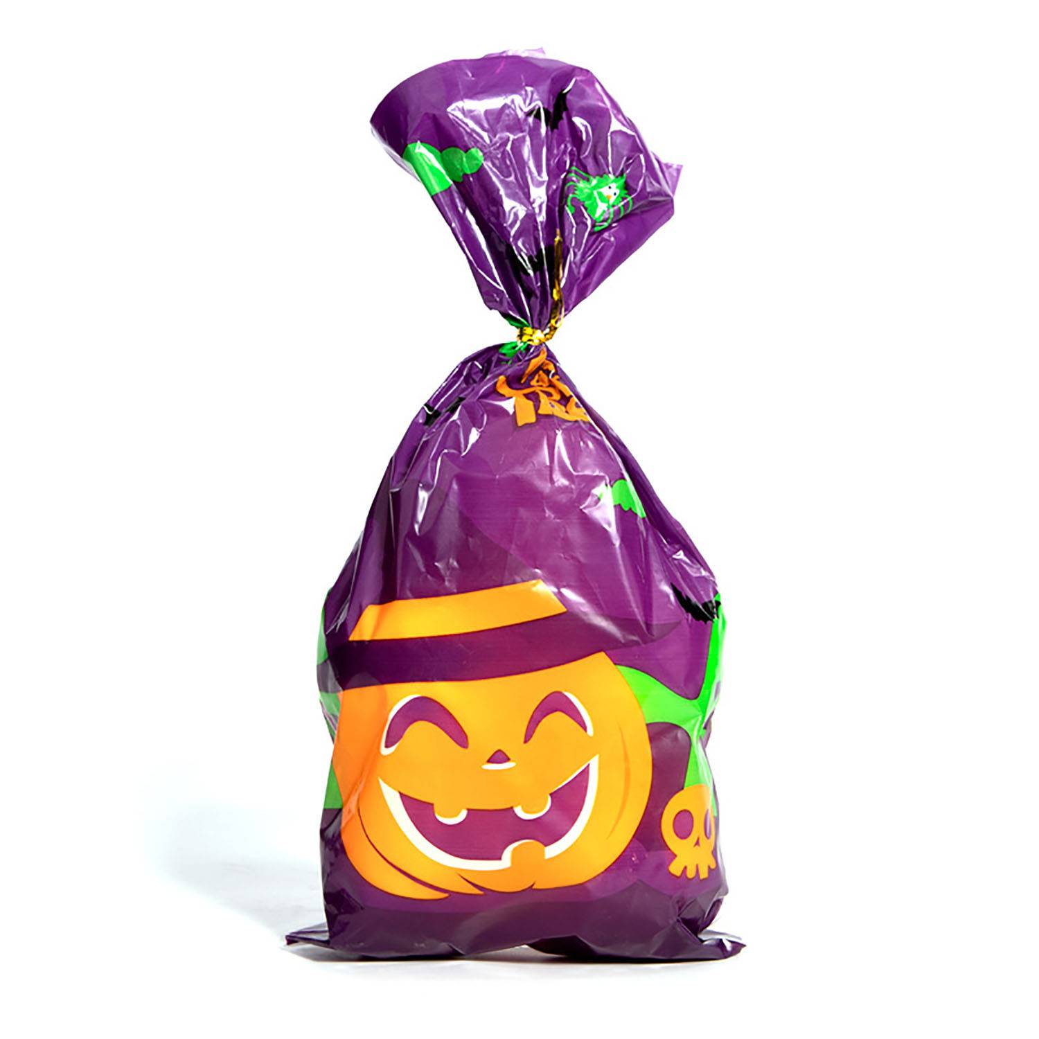 Custom Party Favor Halloween Plastic Candy Bag 3