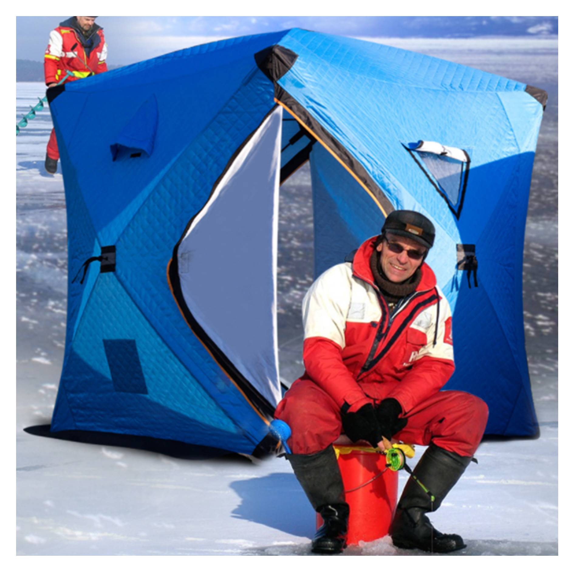 Winter Fishing Cotton Quick Open Tent 5