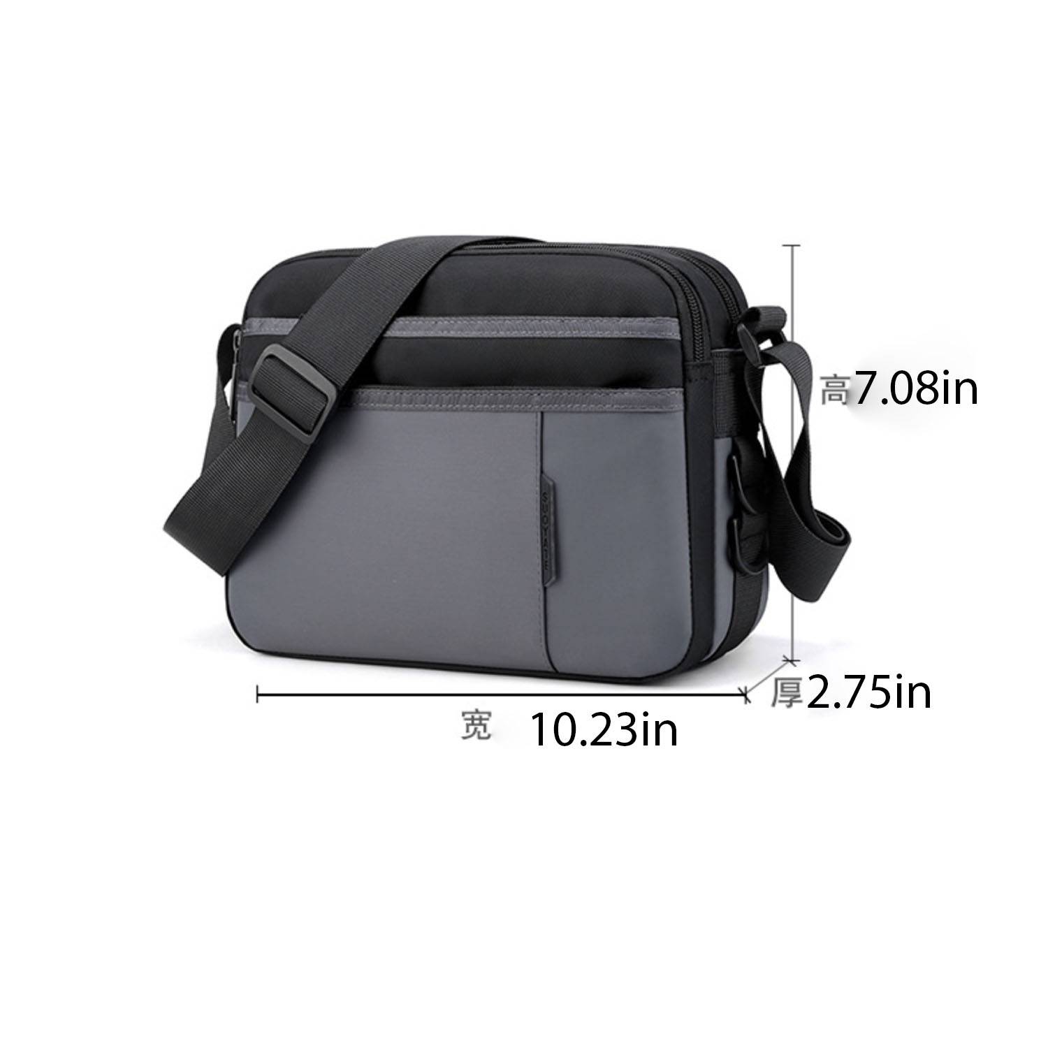 Oxford Men's Business Leisure Travel Crossbody Bag 4