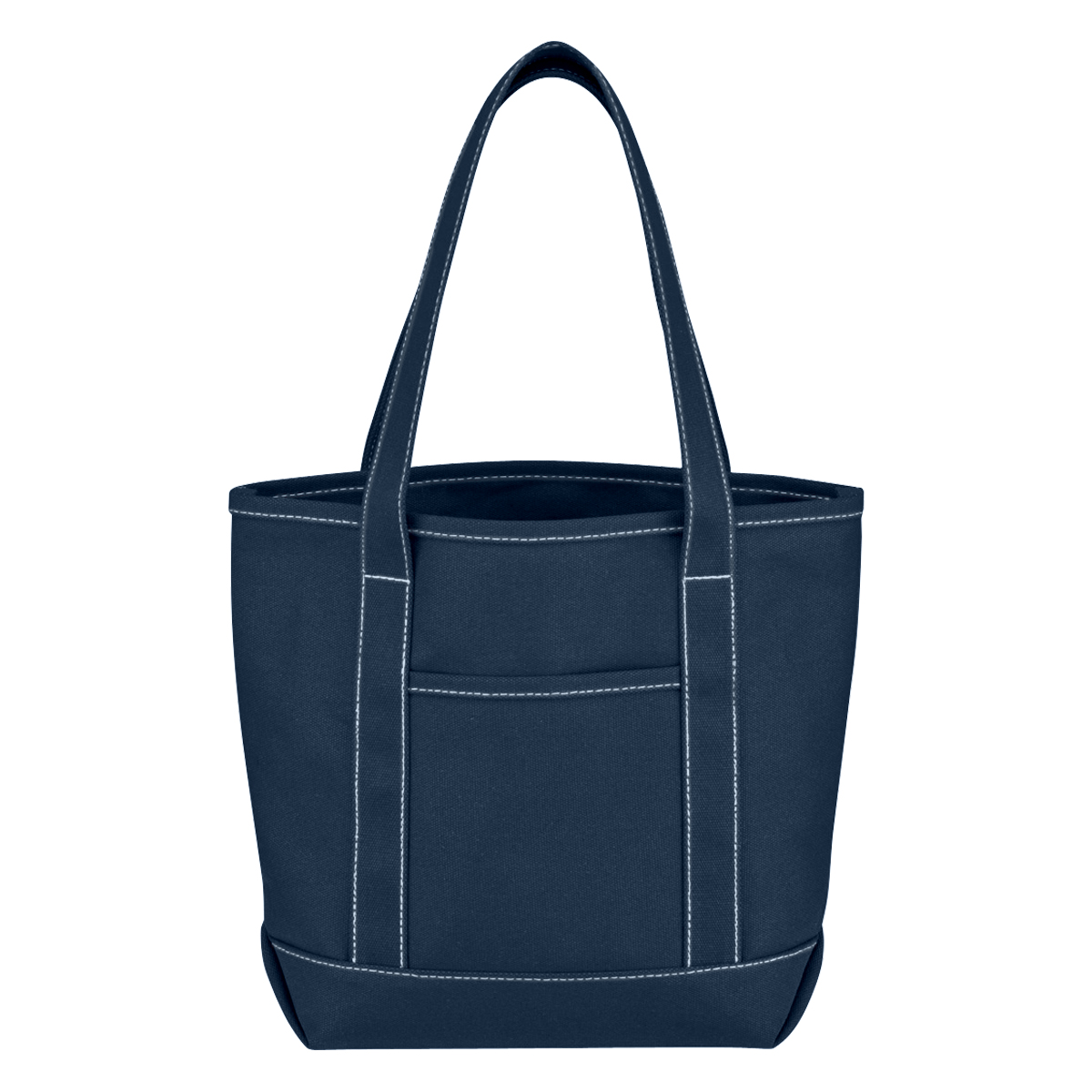 Small 24 Oz. Recycled Cotton Canvas Yacht Tote Bag, custom tote bag with logo imprint 4