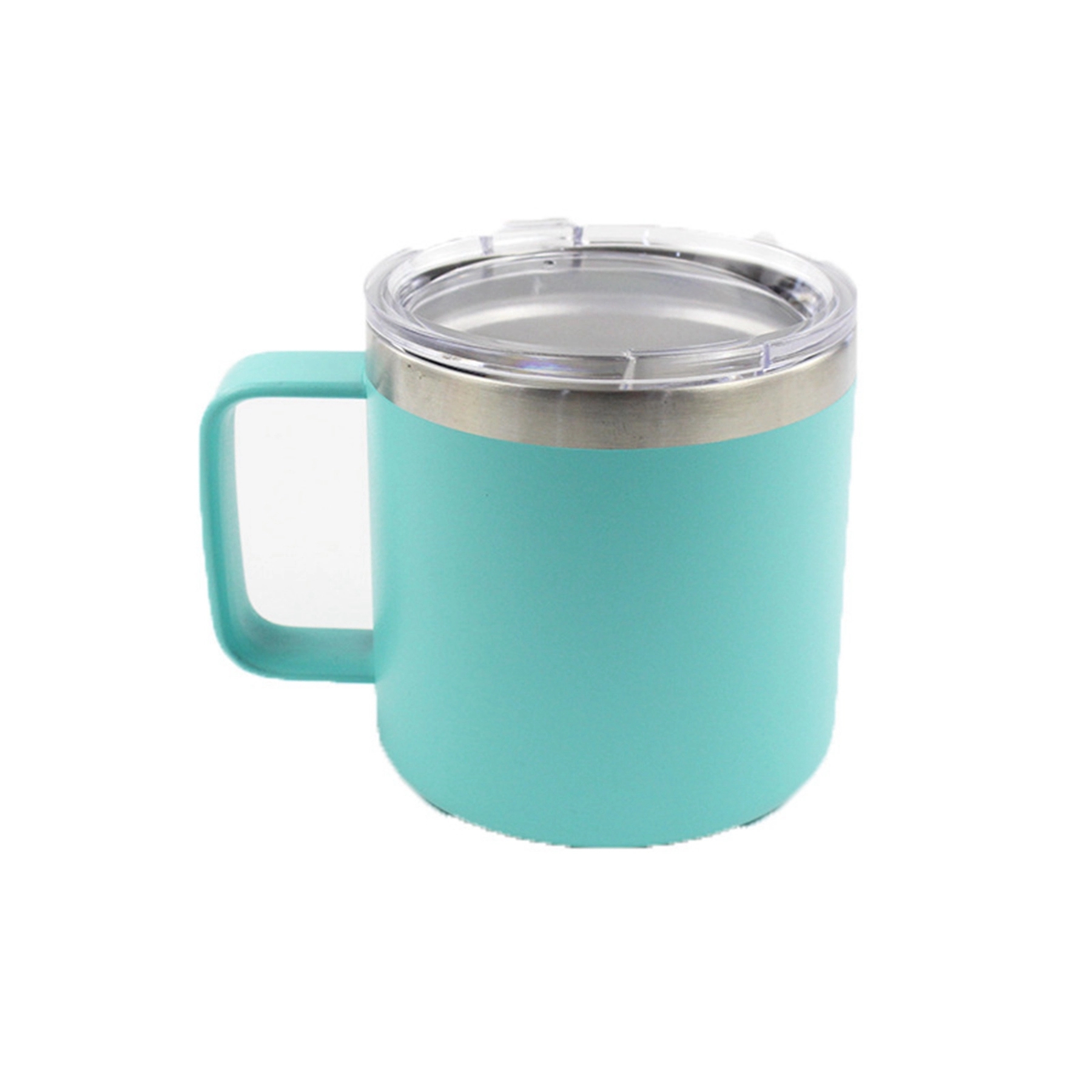 14 oz Stainless Steel Cup with Handle 4