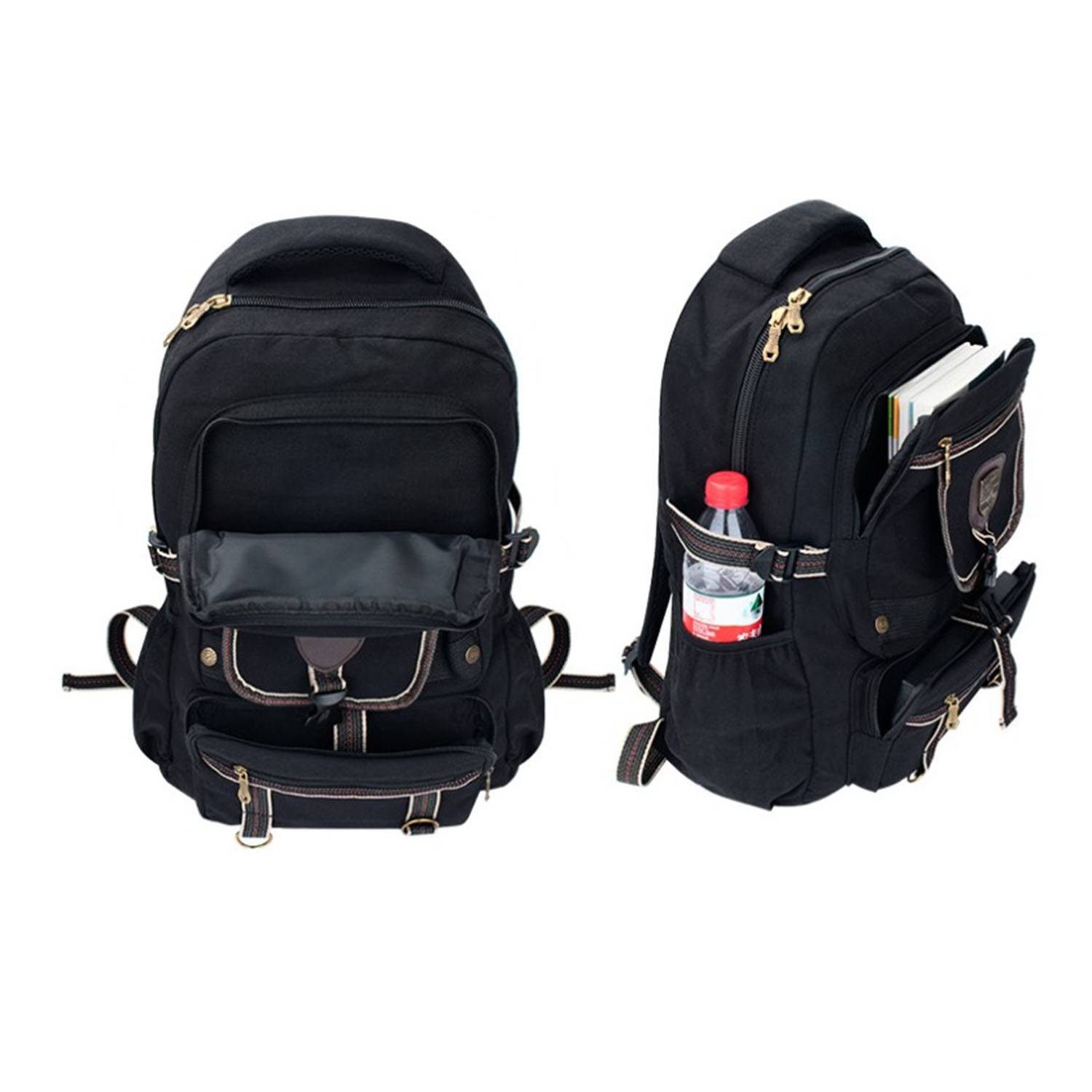 Large nylon outdoor backpack 6