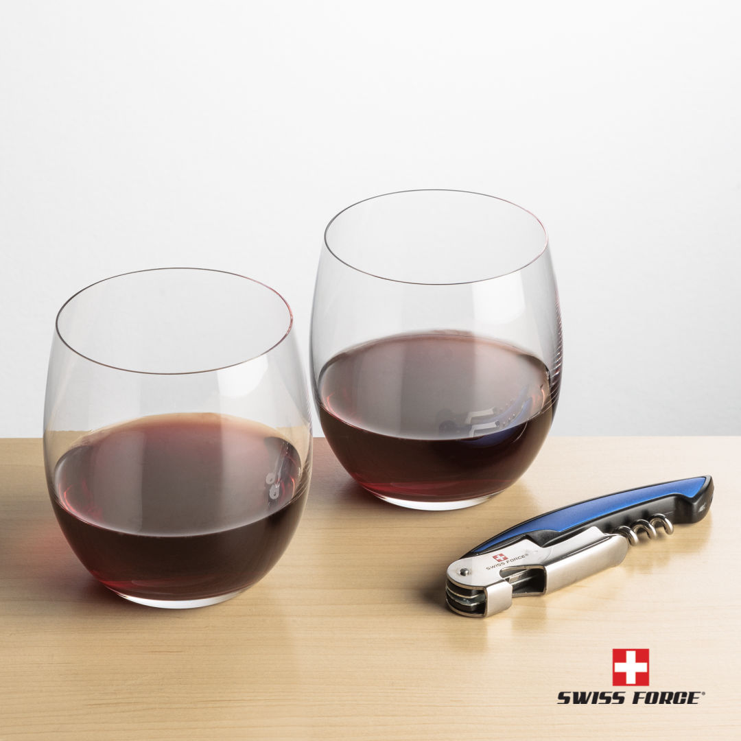 Swiss Force® Opener & Zacata Stemless Wine 14