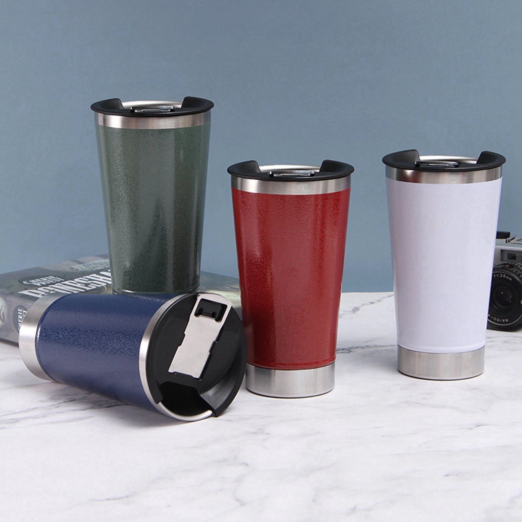 20 Oz. Stainless Steel Insulated Tumbler with Bottle Opener 18
