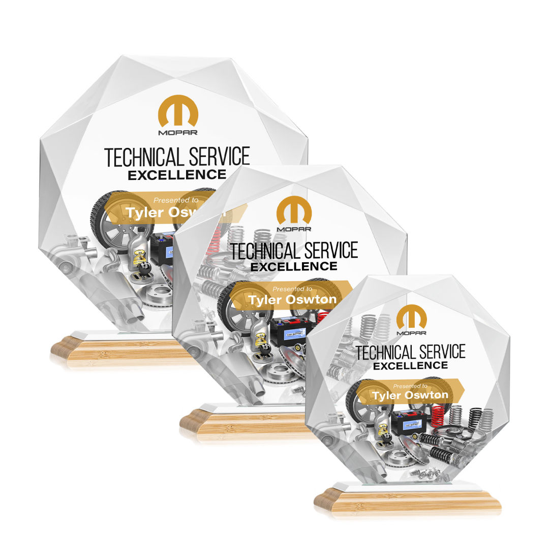 Kitchener VividPrint™ Award - Bamboo/White