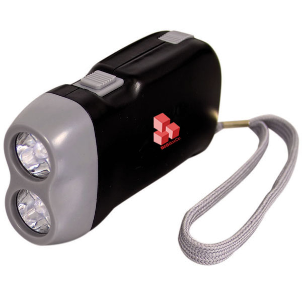 2 Led Hand Press Flashlight 1