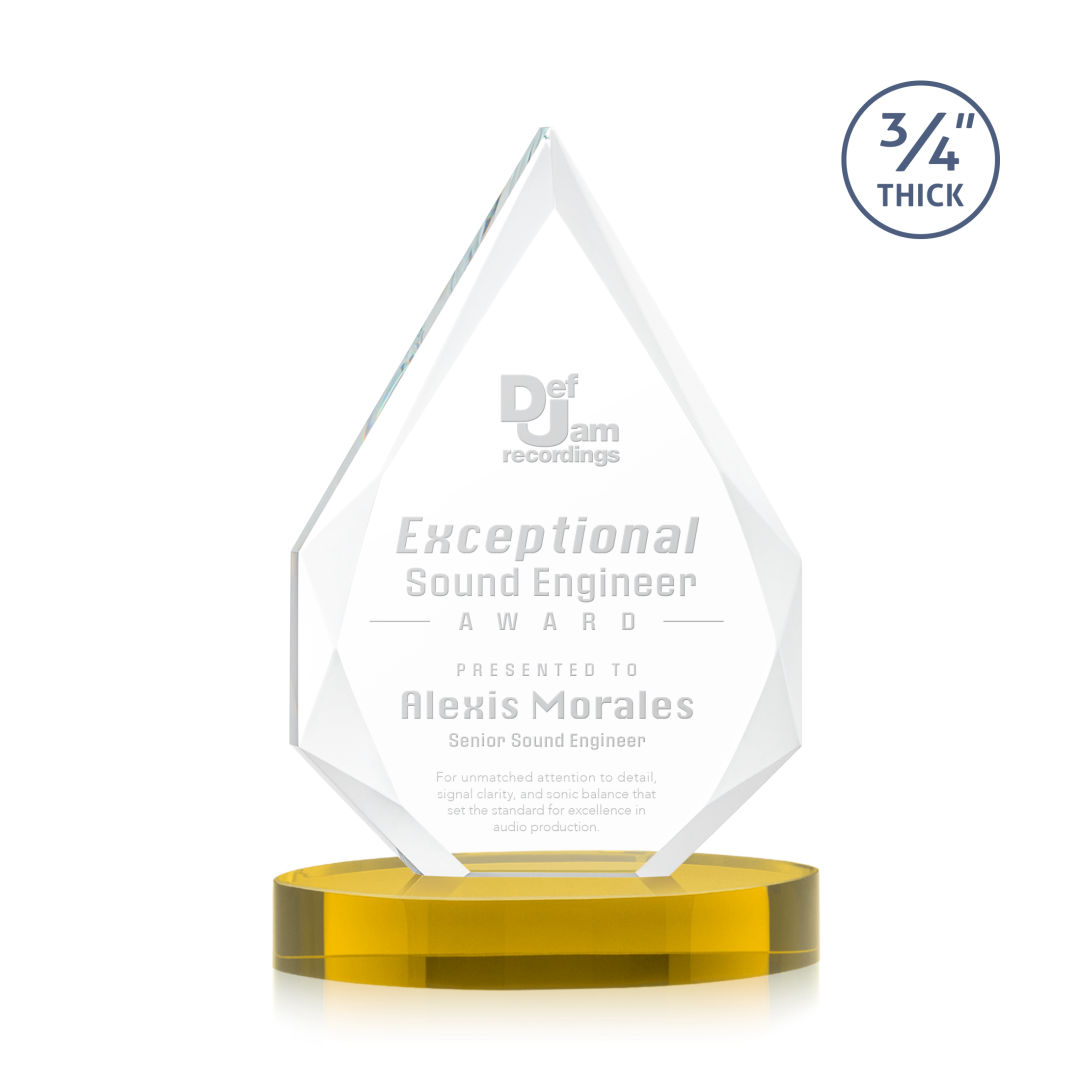 Hawthorne Award on Alberton Base - Gold 3