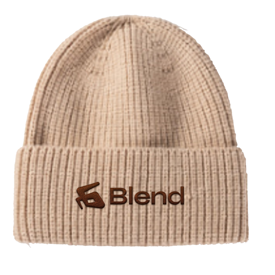 Premium Stock Ribbed Cuffed Beanie - Acrylic Blend 9