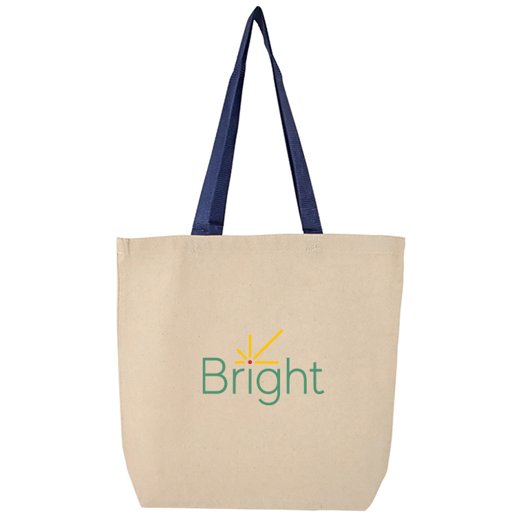 Clearwater Color Handle Cotton Tote, custom tote bag with logo imprint 13