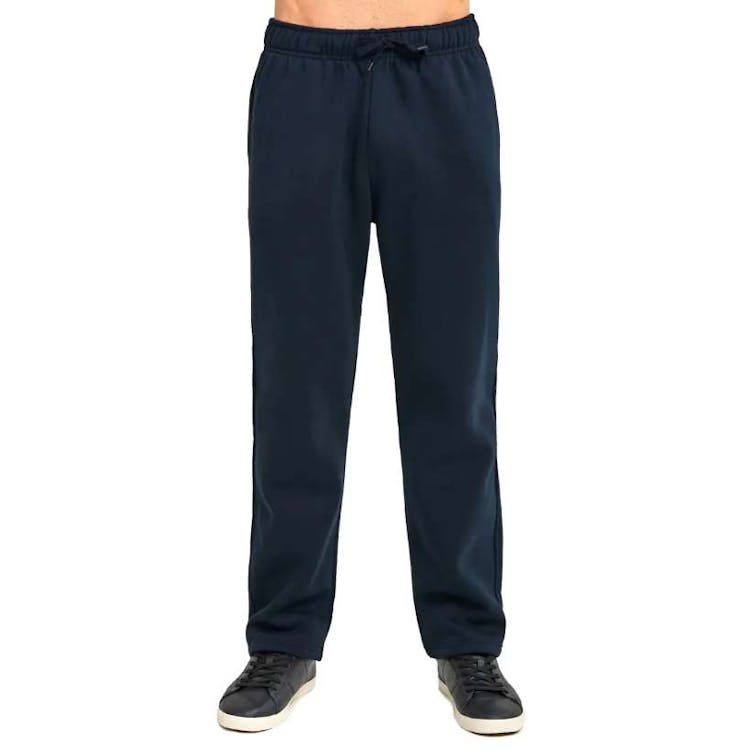 Men's Fleece Sweatpants Navy Medium 2