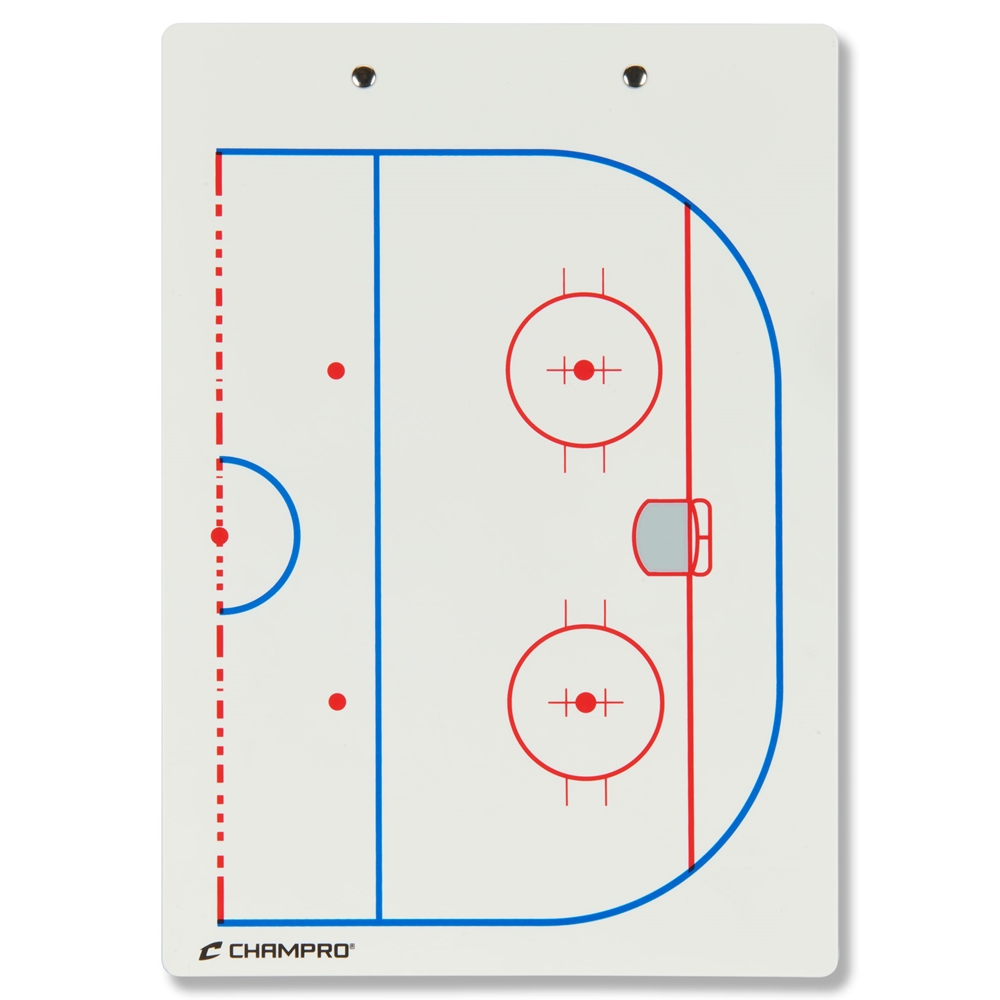 Hockey Coach's Board 9" x 12" 3