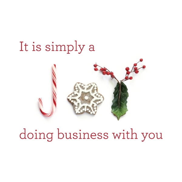 Simply a Joy Holiday Card 1