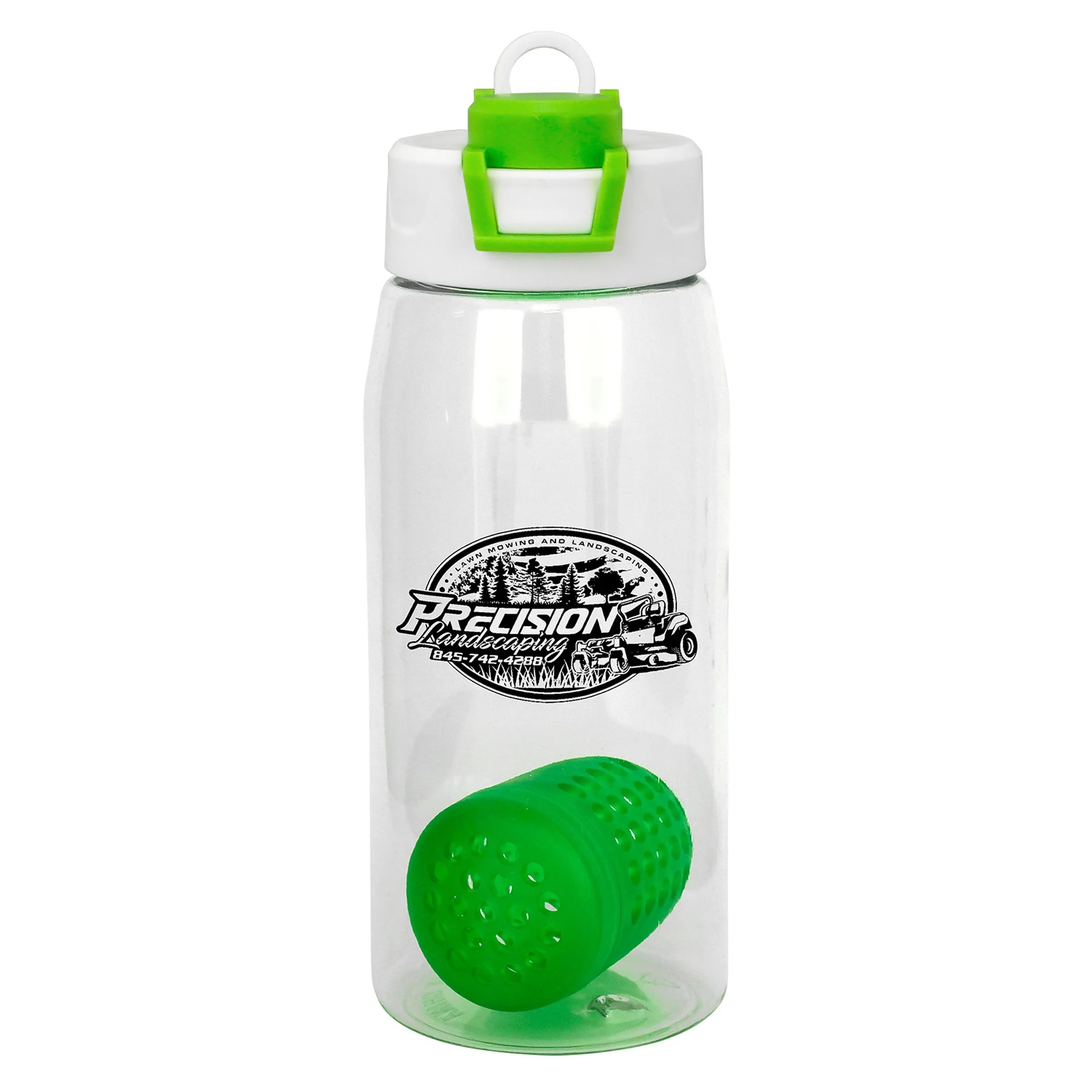 Two Tone Pop Up 25 oz. Recycled Bottle with Floating Infuser 3