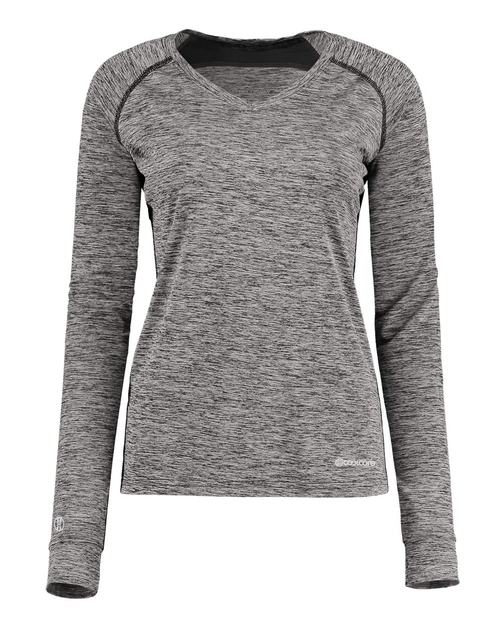 Women's Electrify CoolCore® Long Sleeve V-Neck T-Shirt - 222770 19