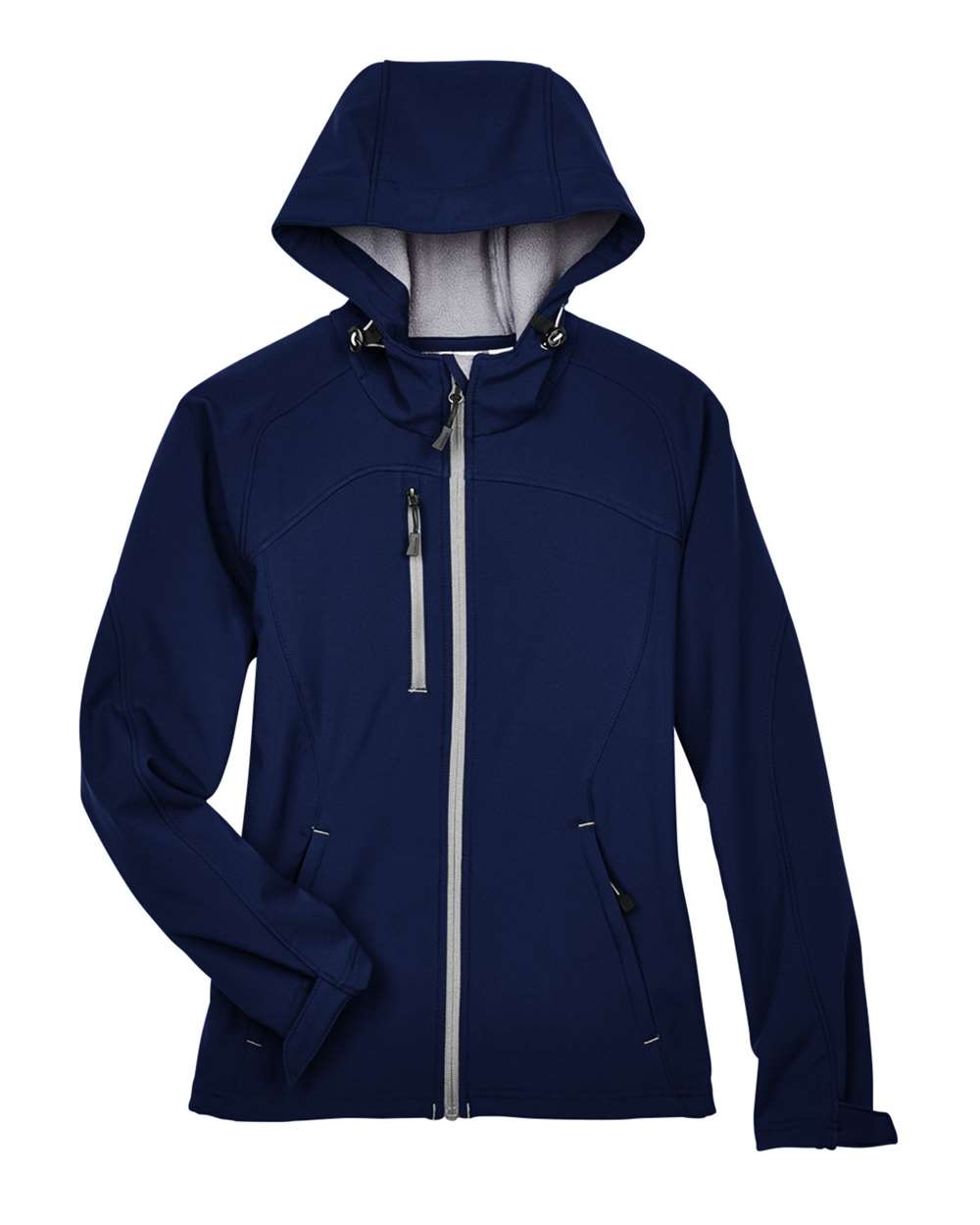 Women's Prospect Two-Layer Fleece Bonded Soft Shell Hooded Jacket - 78166 1