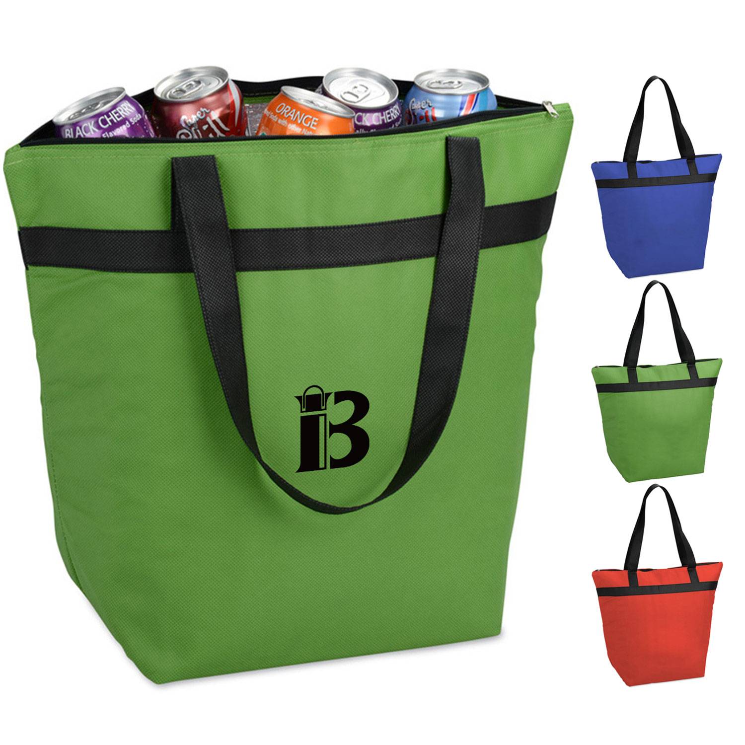 Large Insulated Shopper Tote Cooler 8