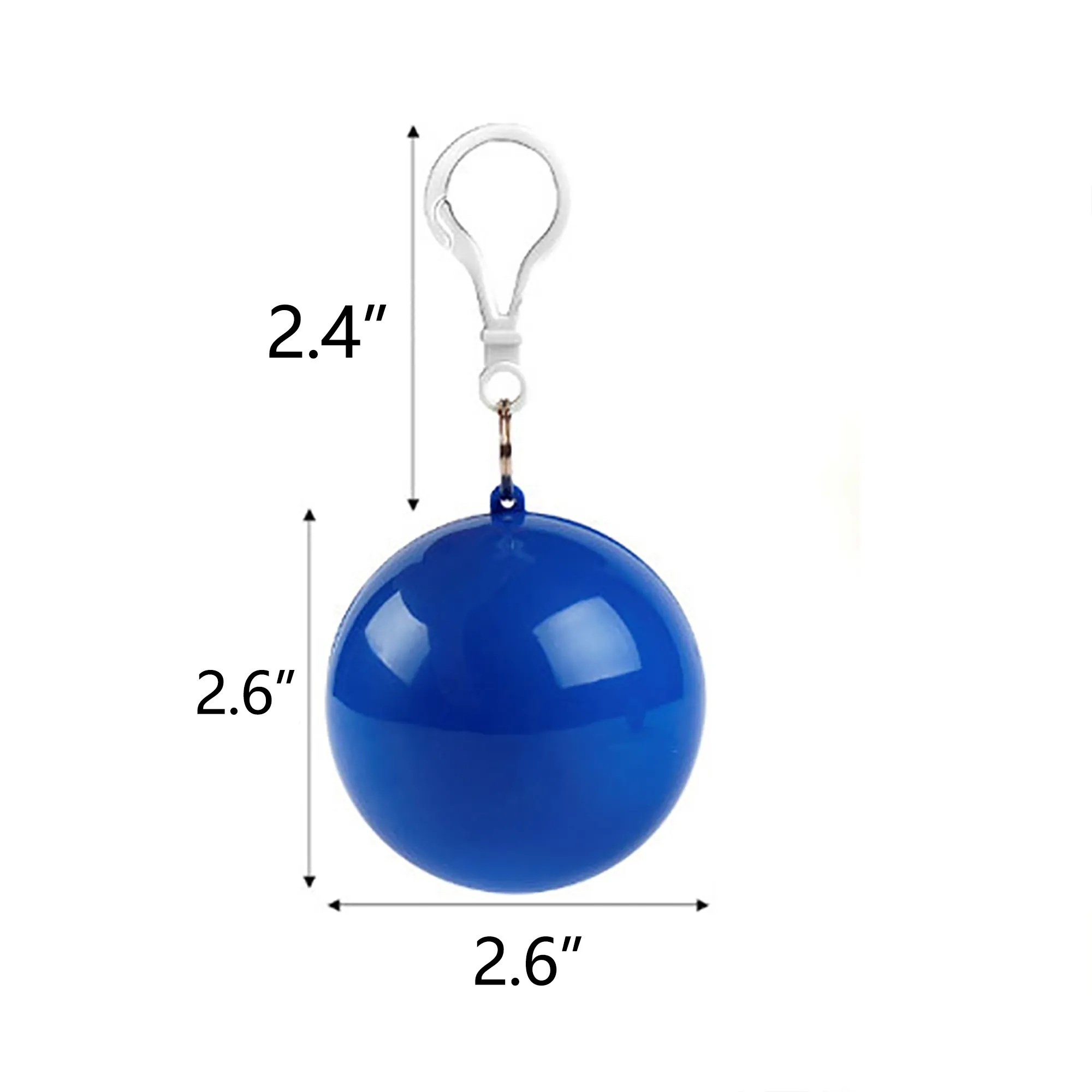 Waterproof Rain Poncho in A Ball for Traveling Camping 3