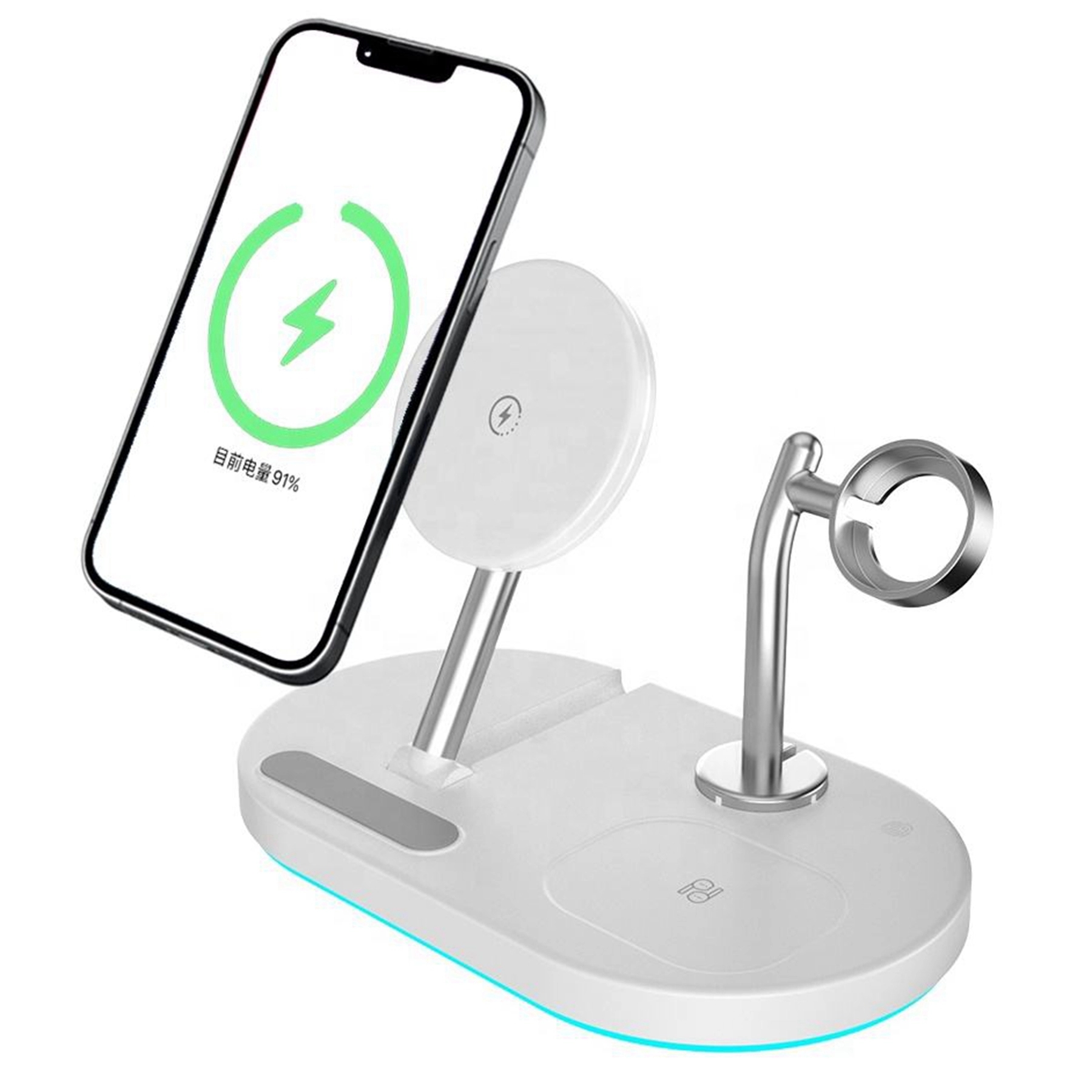 15W 4 in 1 Folding Wireless Charging Stand 4