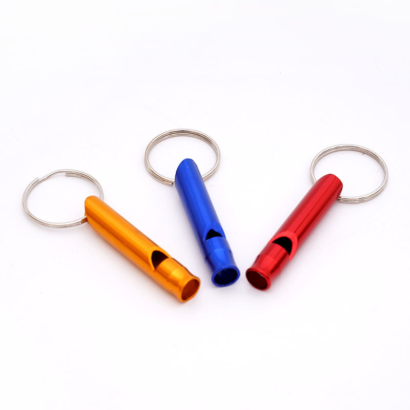 Custom Aluminum Whistle Keychain 2