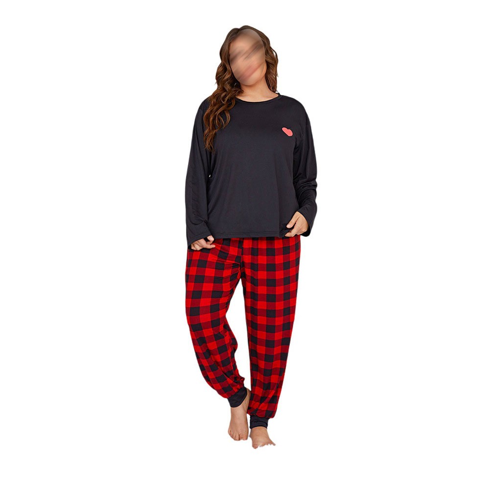 Plus-Size Women'S Pajamas Suit 2