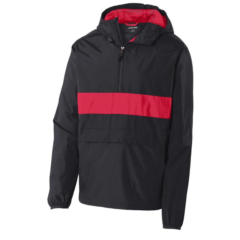 Sport-Tek Zipped Pocket Anorak. 8