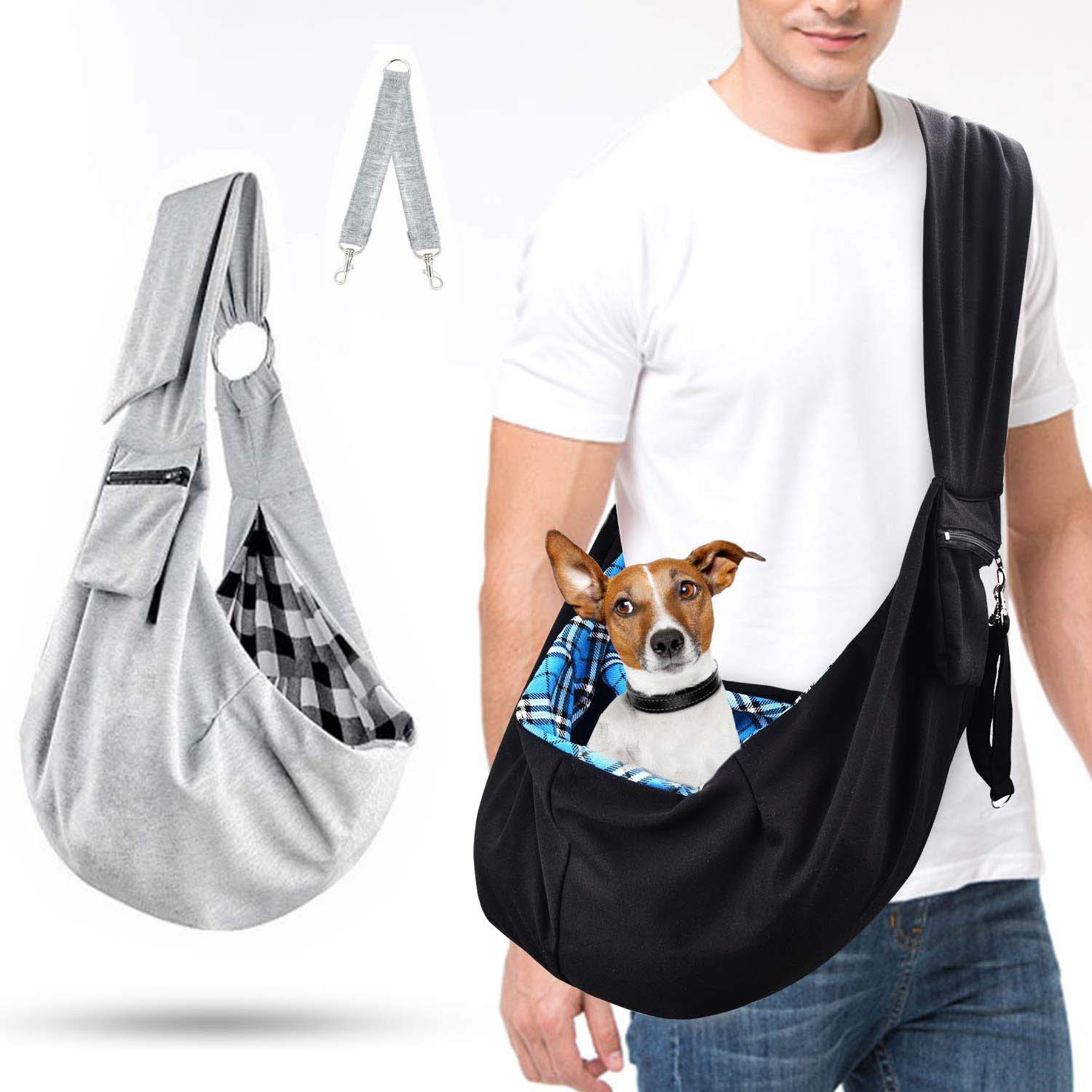 Pet Cat Dog Sling Carrier Bag 2