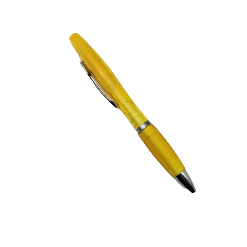 Twist-Action Ballpoint Pen W/ Highlighter 10