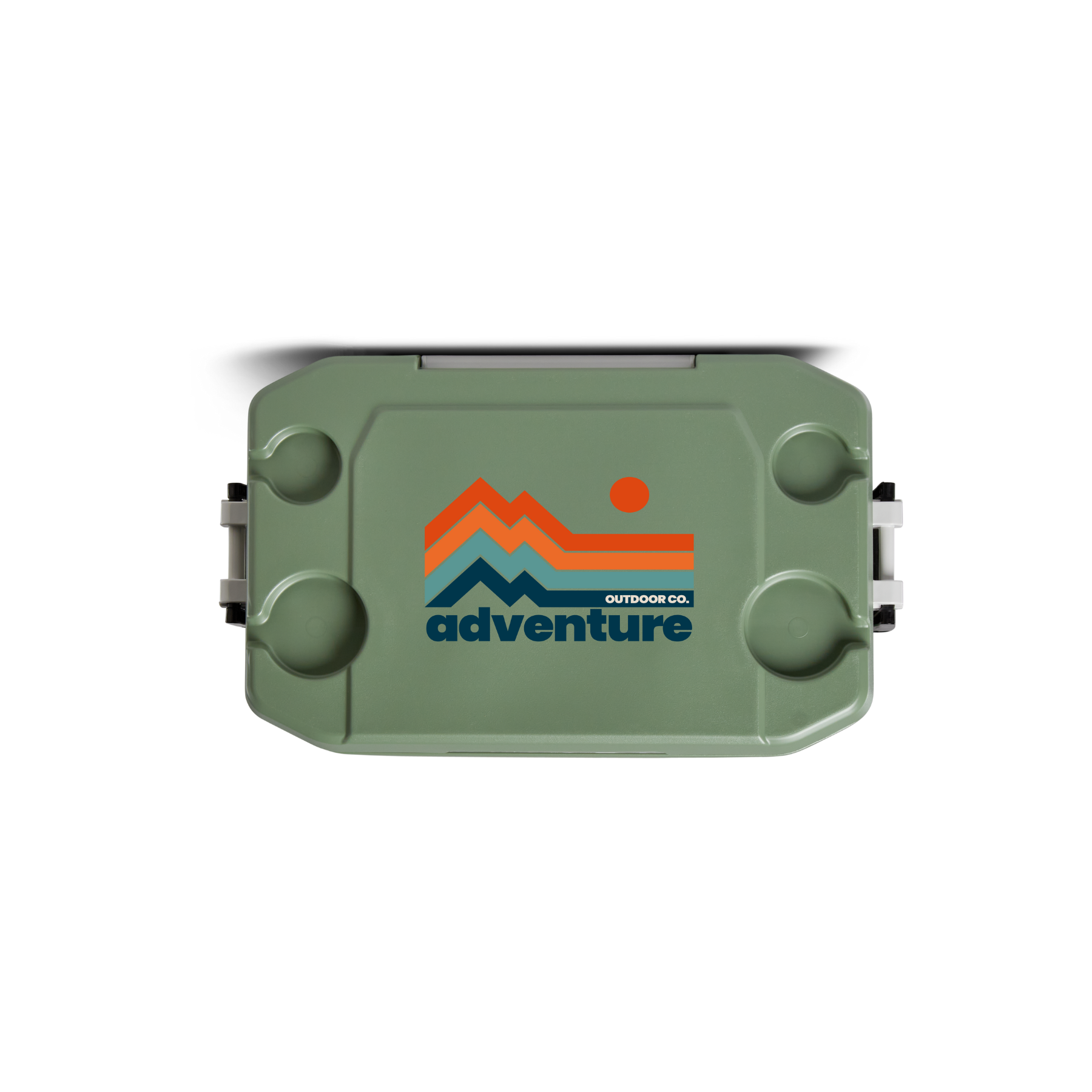 IGLOO ECOCOOL 52 QT BLANK* COOLER (Vintage Green) 2