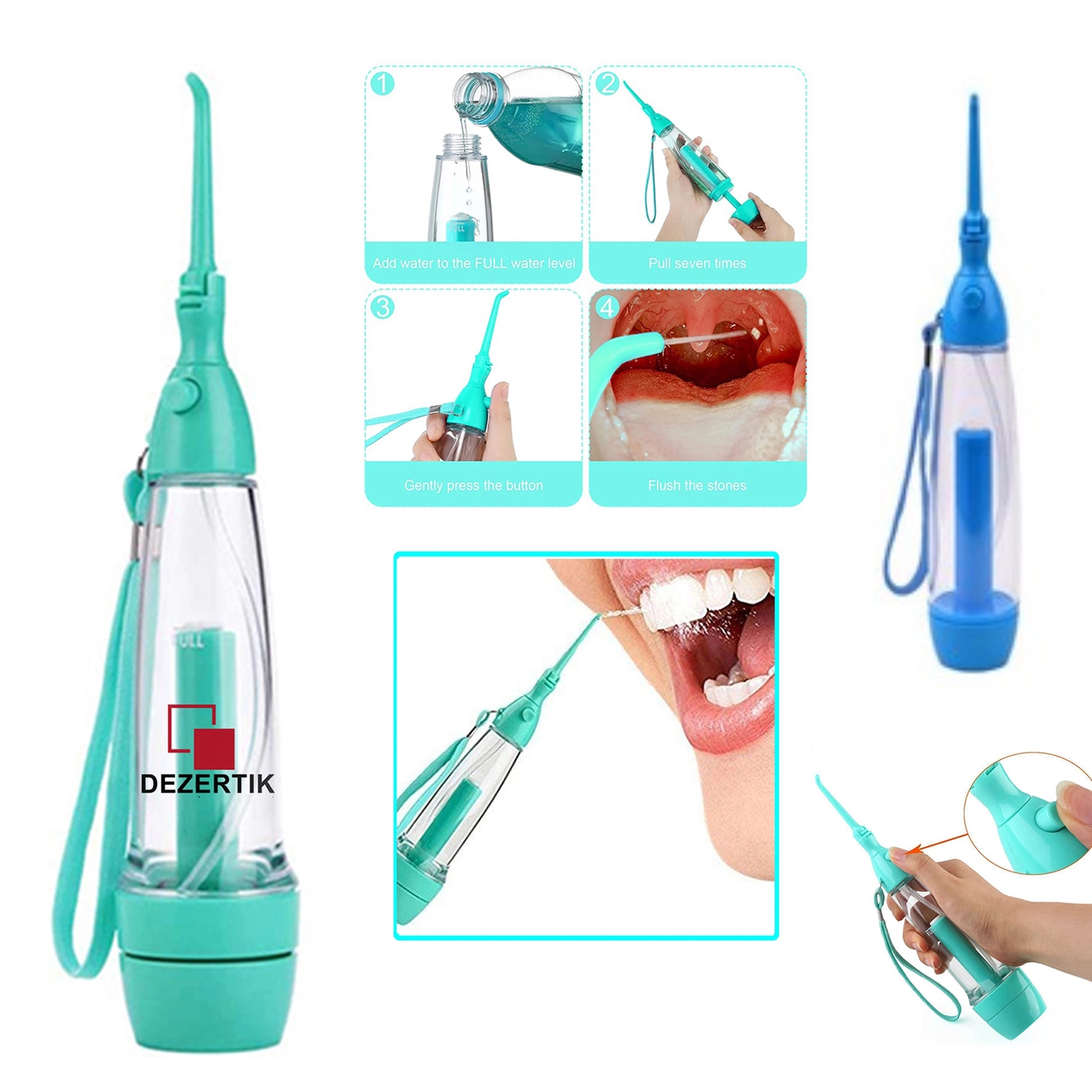 Manual Dental Water Jet Flosser 2