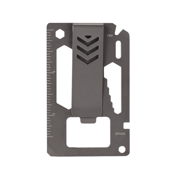 Bridger 9-in-1 Laser Engraved Money Clip Multitool 9