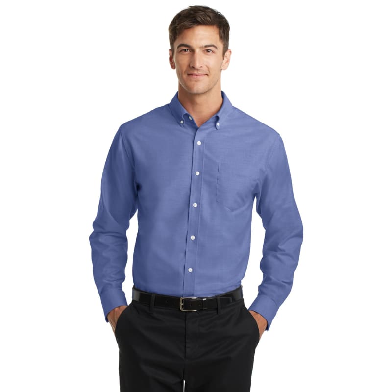 Port Authority SuperPro Oxford Shirt. 24