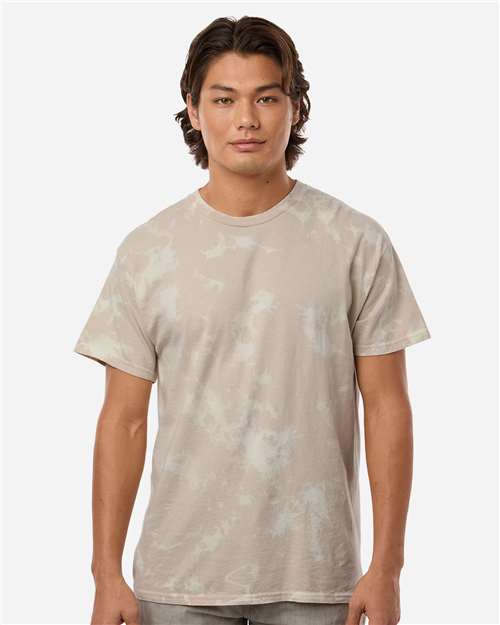 Unisex Bleach Out Dyed T-Shirt - 1385 31
