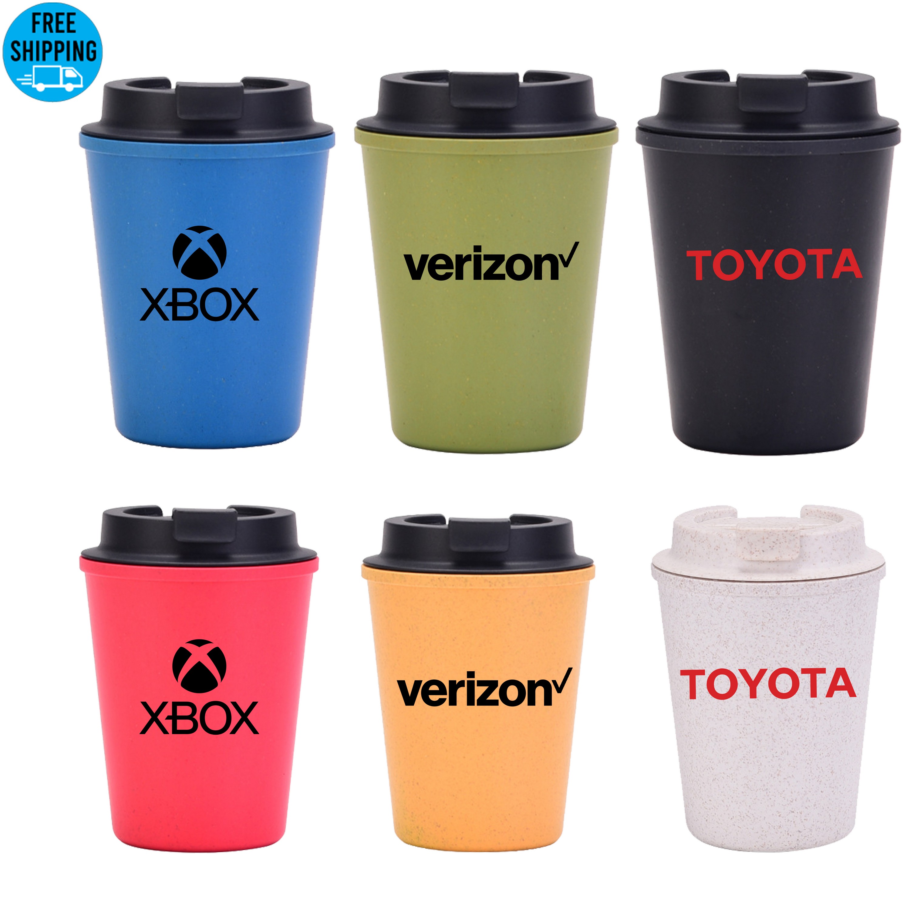 12oz Wheat Coffee Cup 6