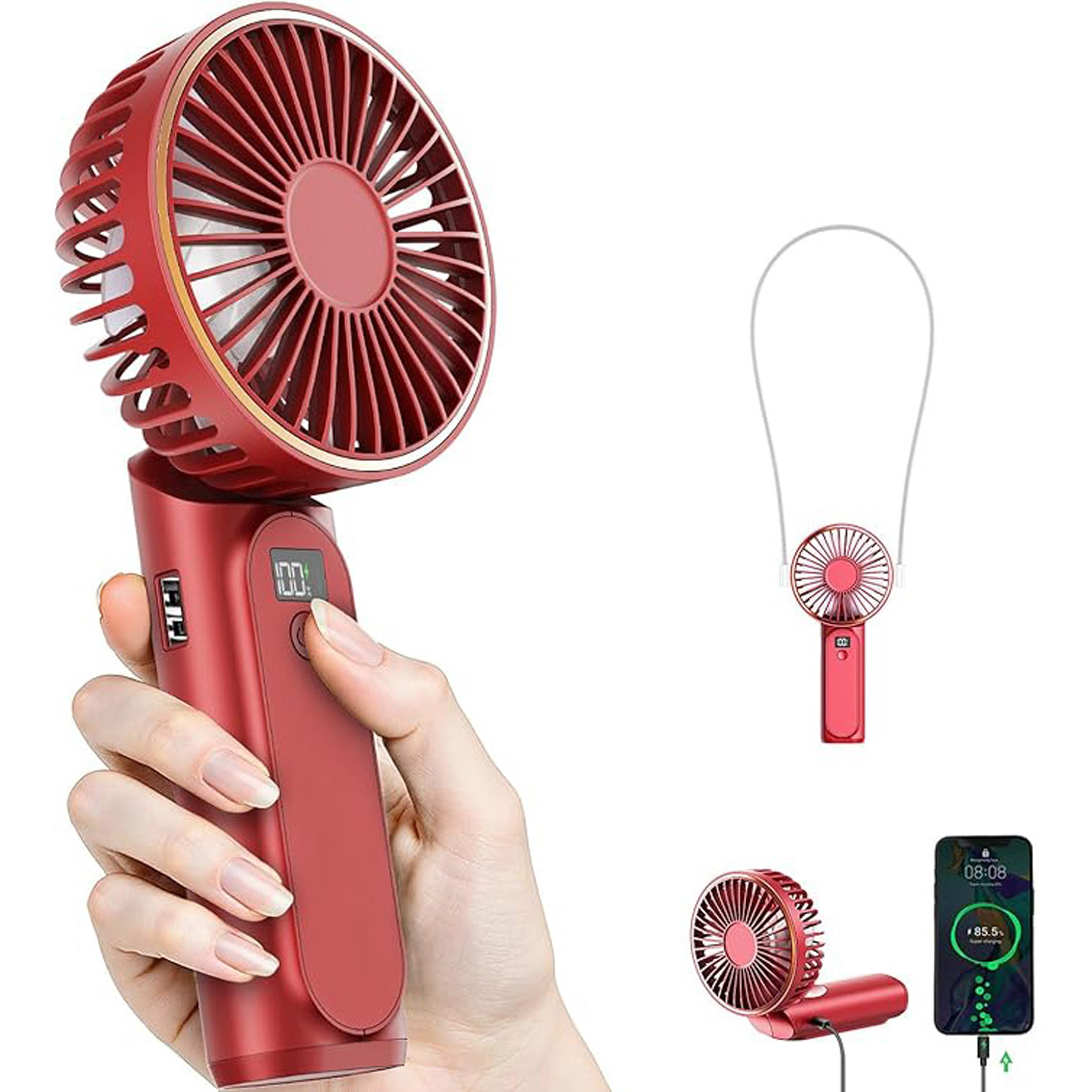 Portable Handheld Foldable Fan 9