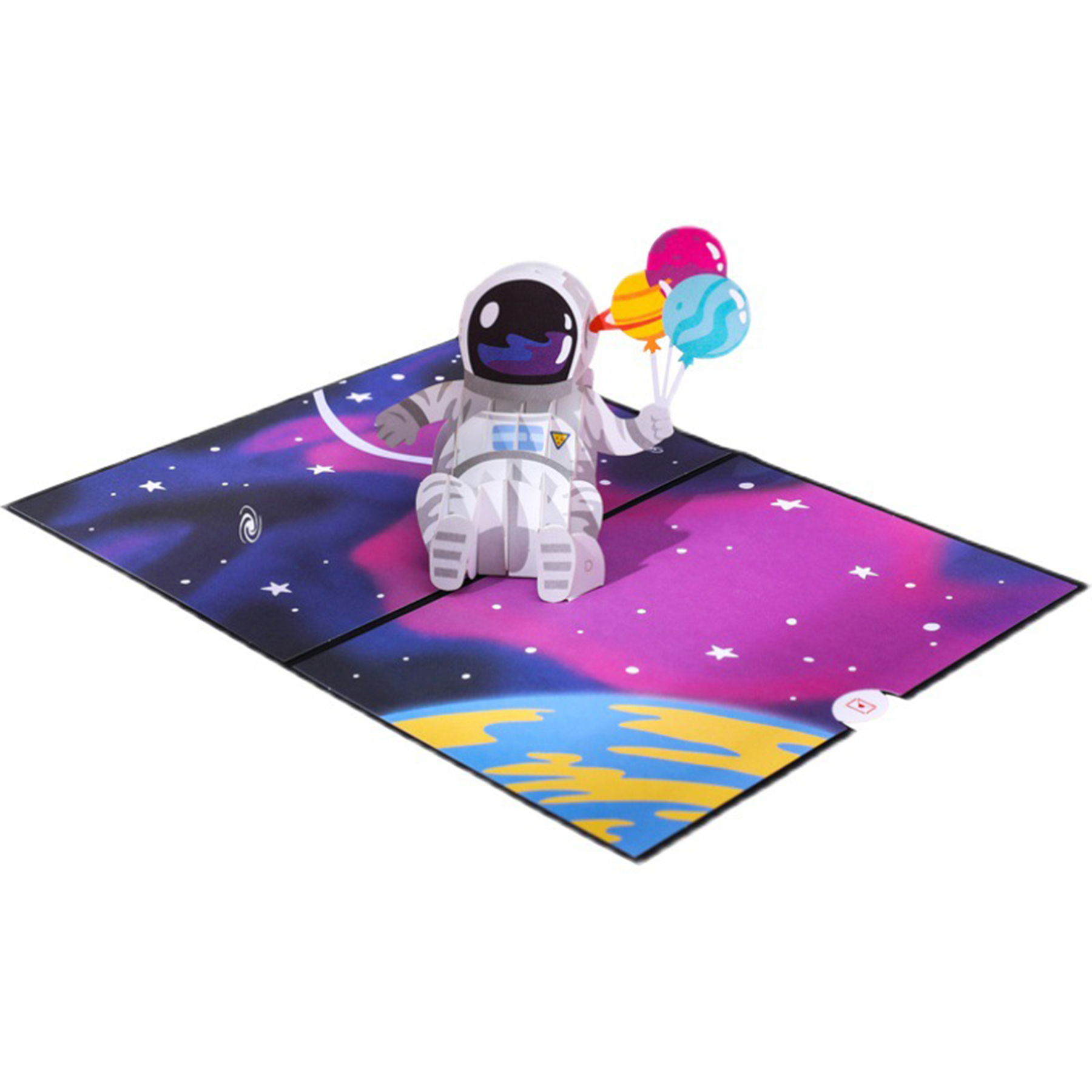 Space Shuttle Birthday Card