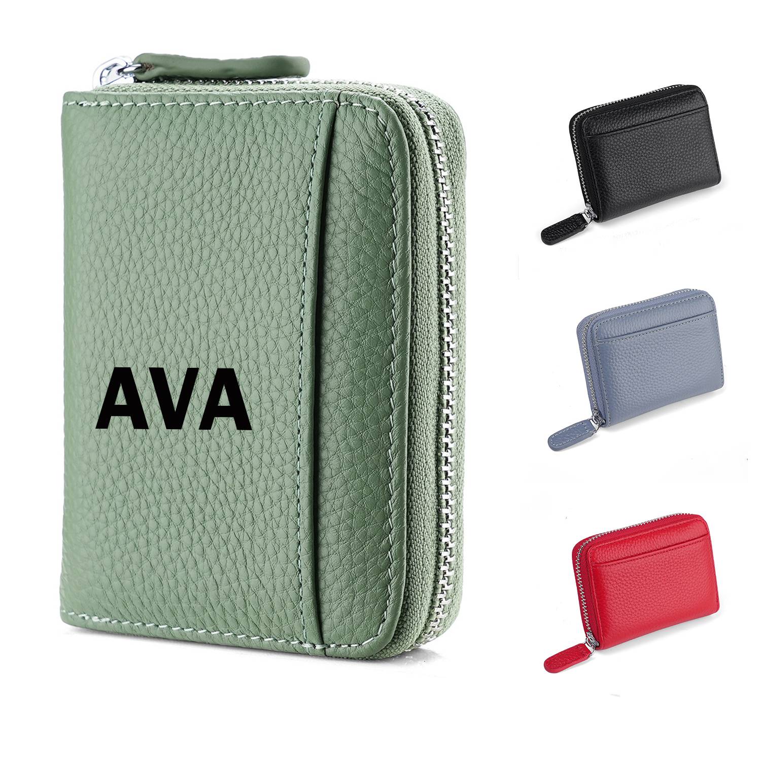 Genuine Leather RFID Anti-Theft Card Bag 6