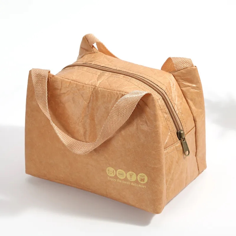 Trapezoidal Hand-held Insulated Lunch Bag 3