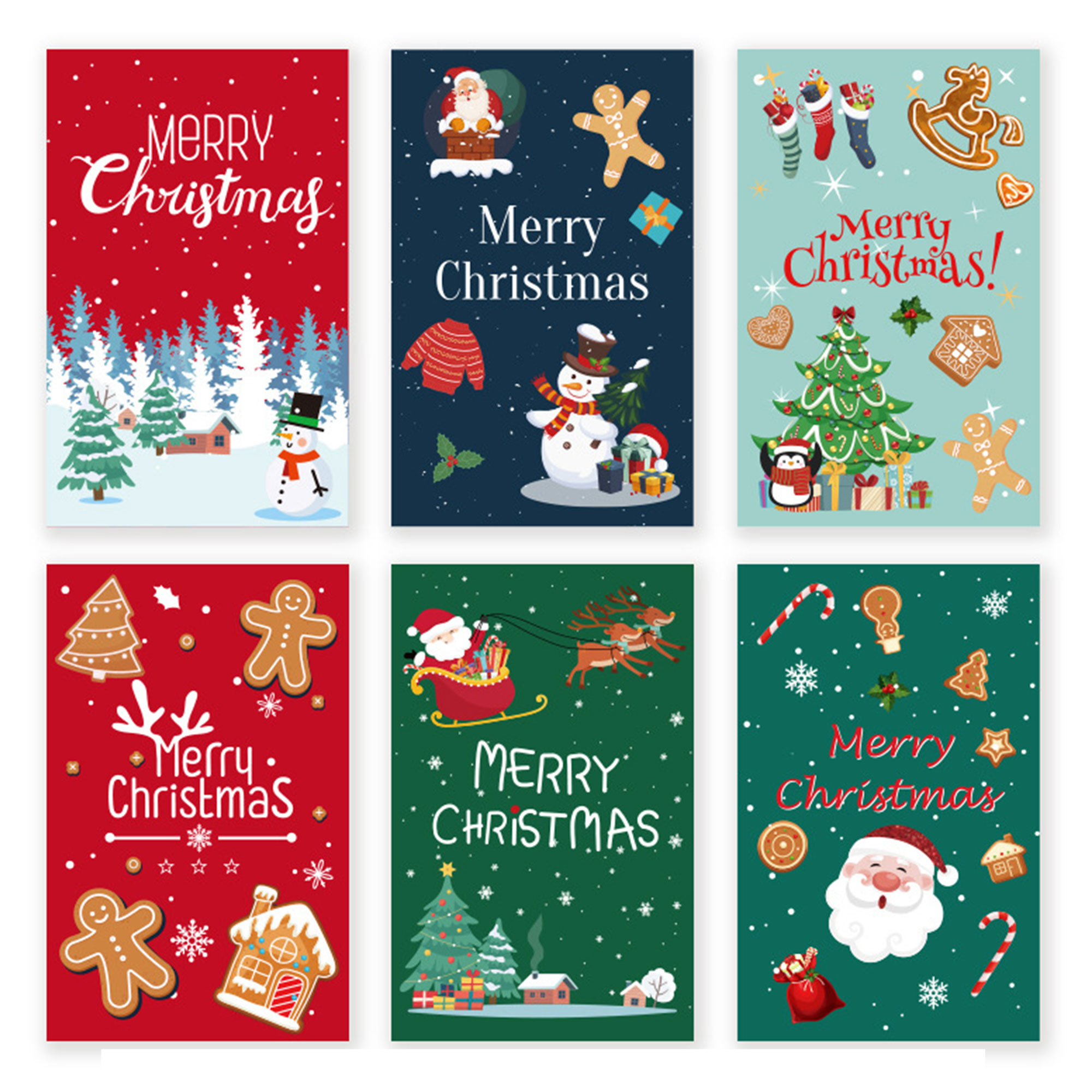 Customized 5.9x7.9 Inch all occasion and folded greeting cards 5