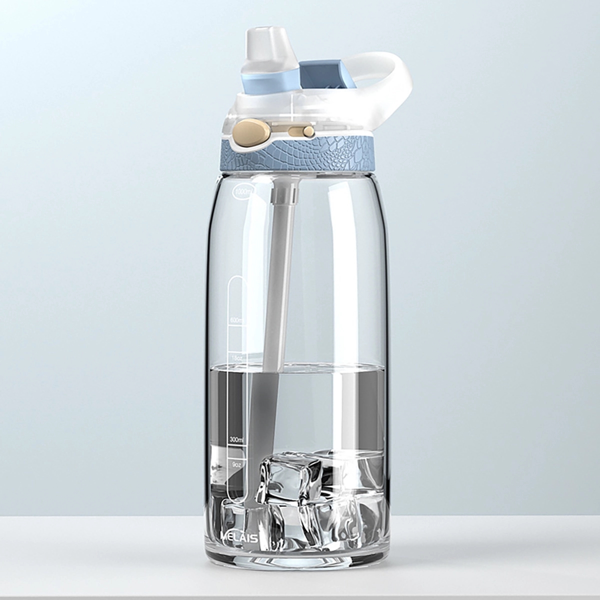 1000Ml Sports Water Bottle With Straw 8