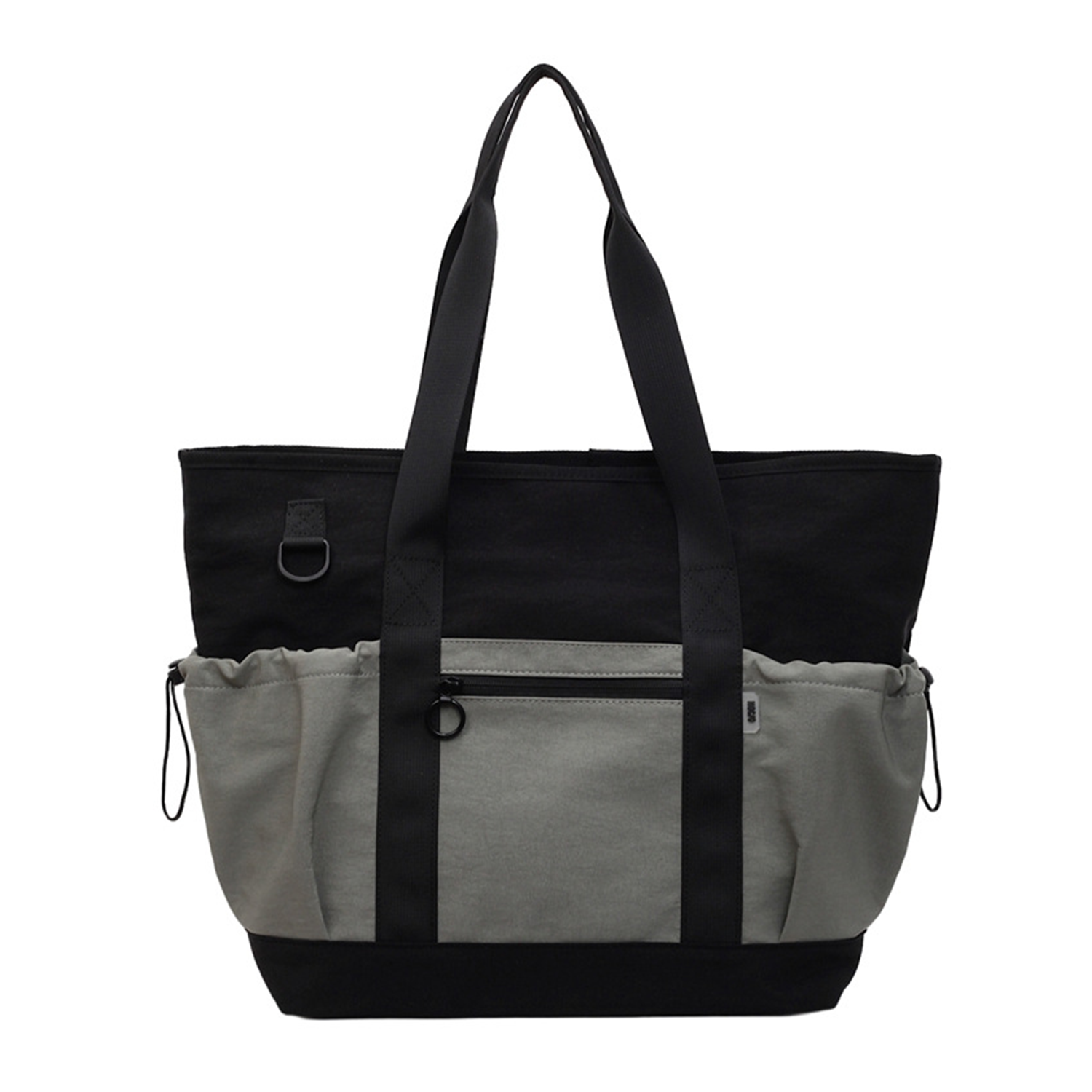Large Capacity Nylon Water Resistant Shoulder Tote Bag, custom tote bag with logo imprint 3