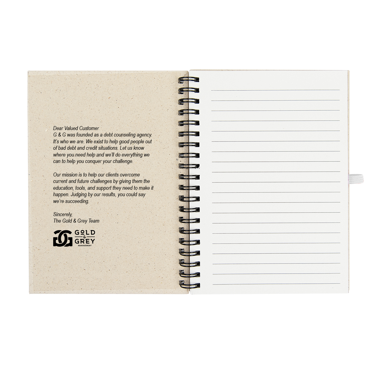 Natural Paper Spiral Notebook 1