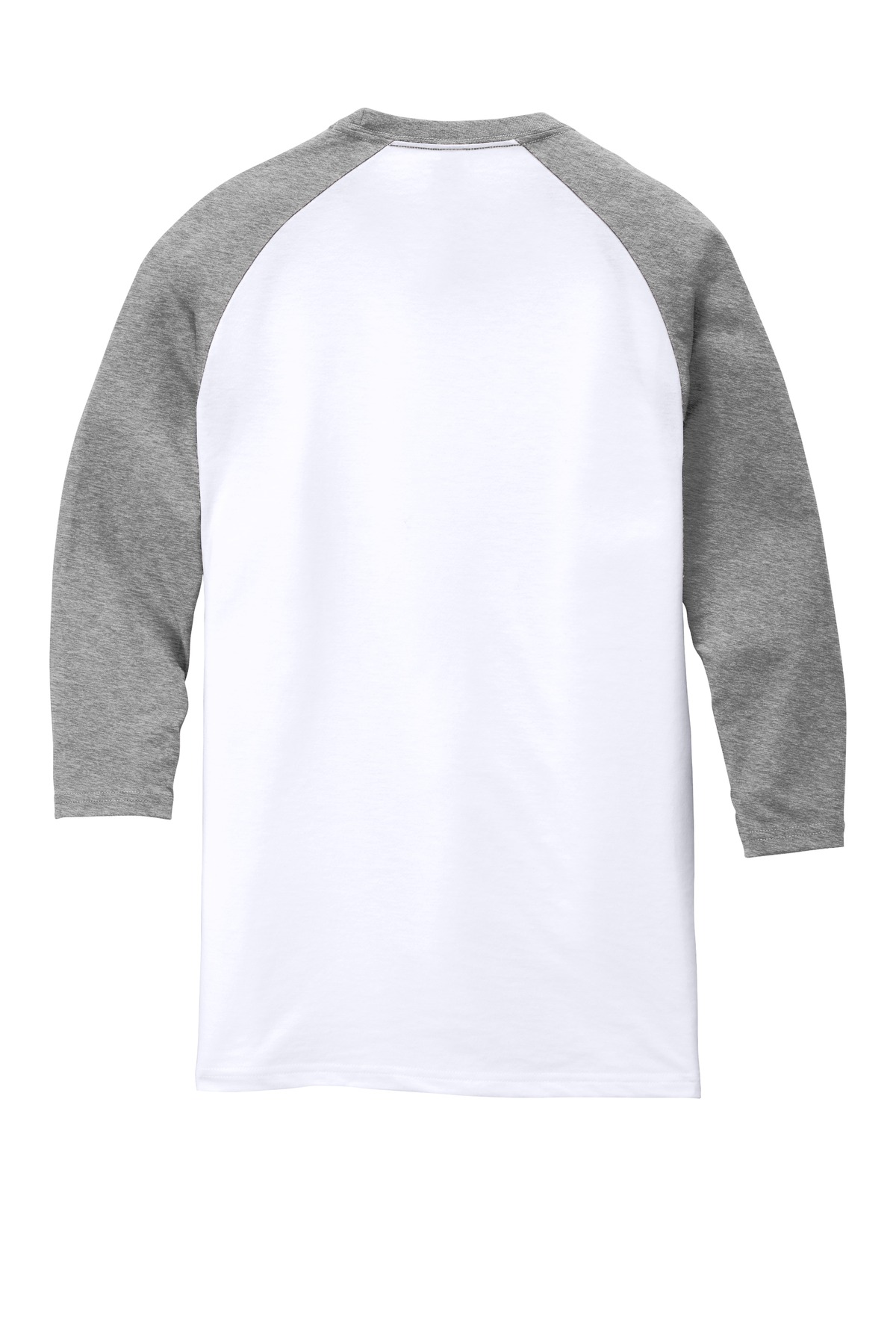 District Perfect Tri 3/4-Sleeve Raglan. DM136 60