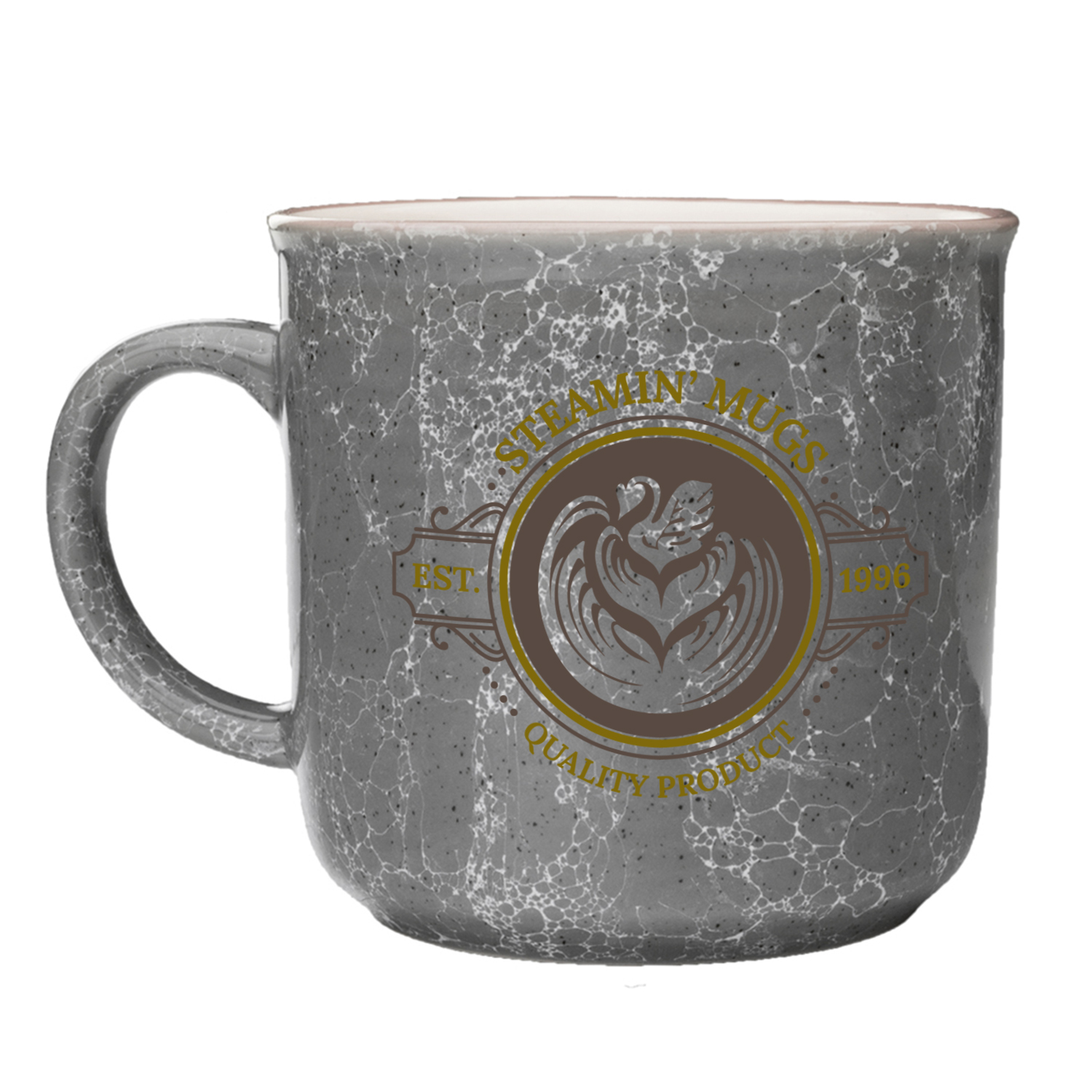 13 oz. Cairn Marble Coffee Mug (2 Color Imprint) 5