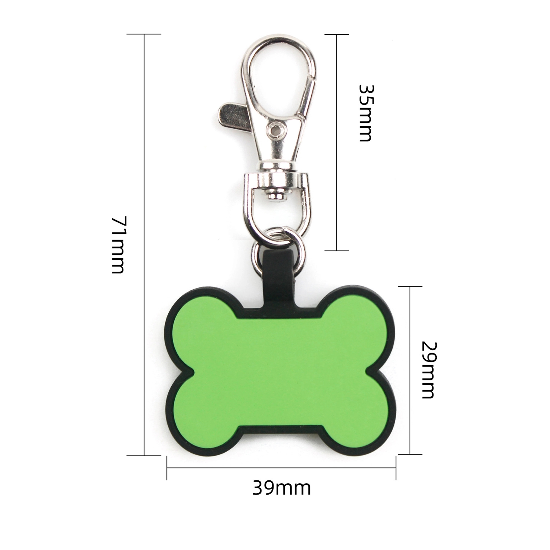 Silicone Bone-Shaped Dog Tag 5