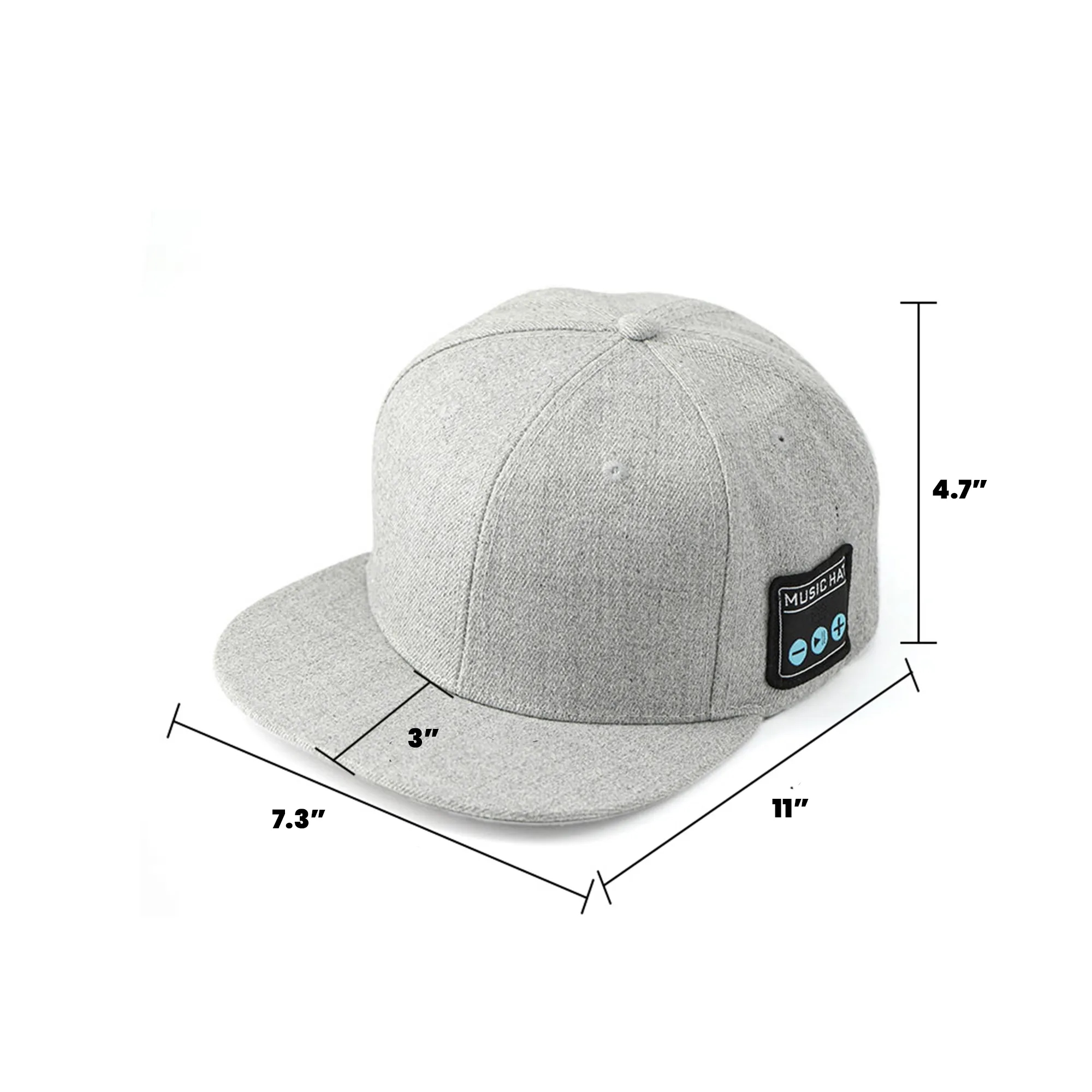 Dual Speakers Outdoor Sports Music Cap 8