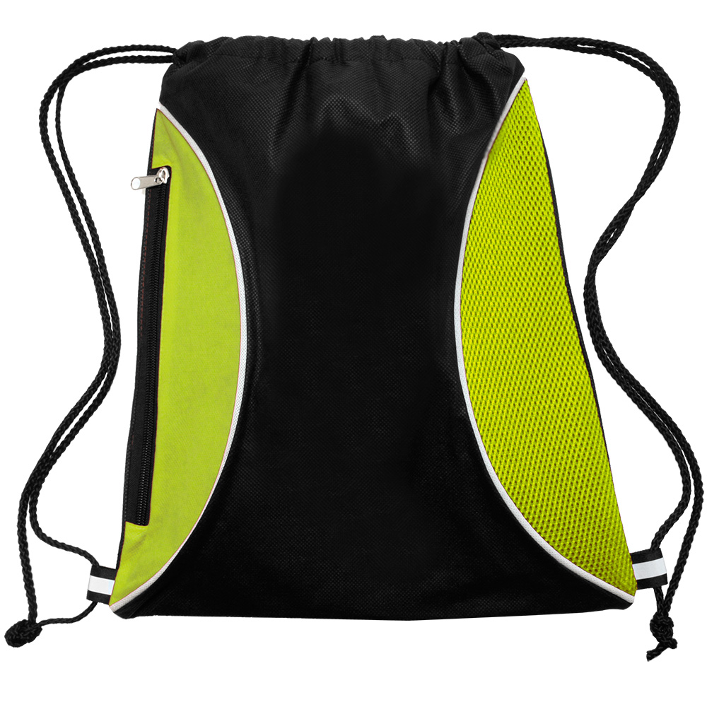Zipper Side Drawstring Backpacks 10
